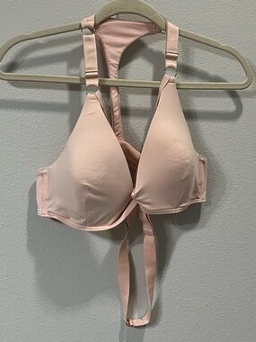 Lunalae Light Pink Racerback Padded Bra